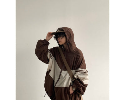 DANILO - Übergroße Vintage-Bomberjacke