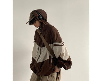 DANILO - Übergroße Vintage-Bomberjacke