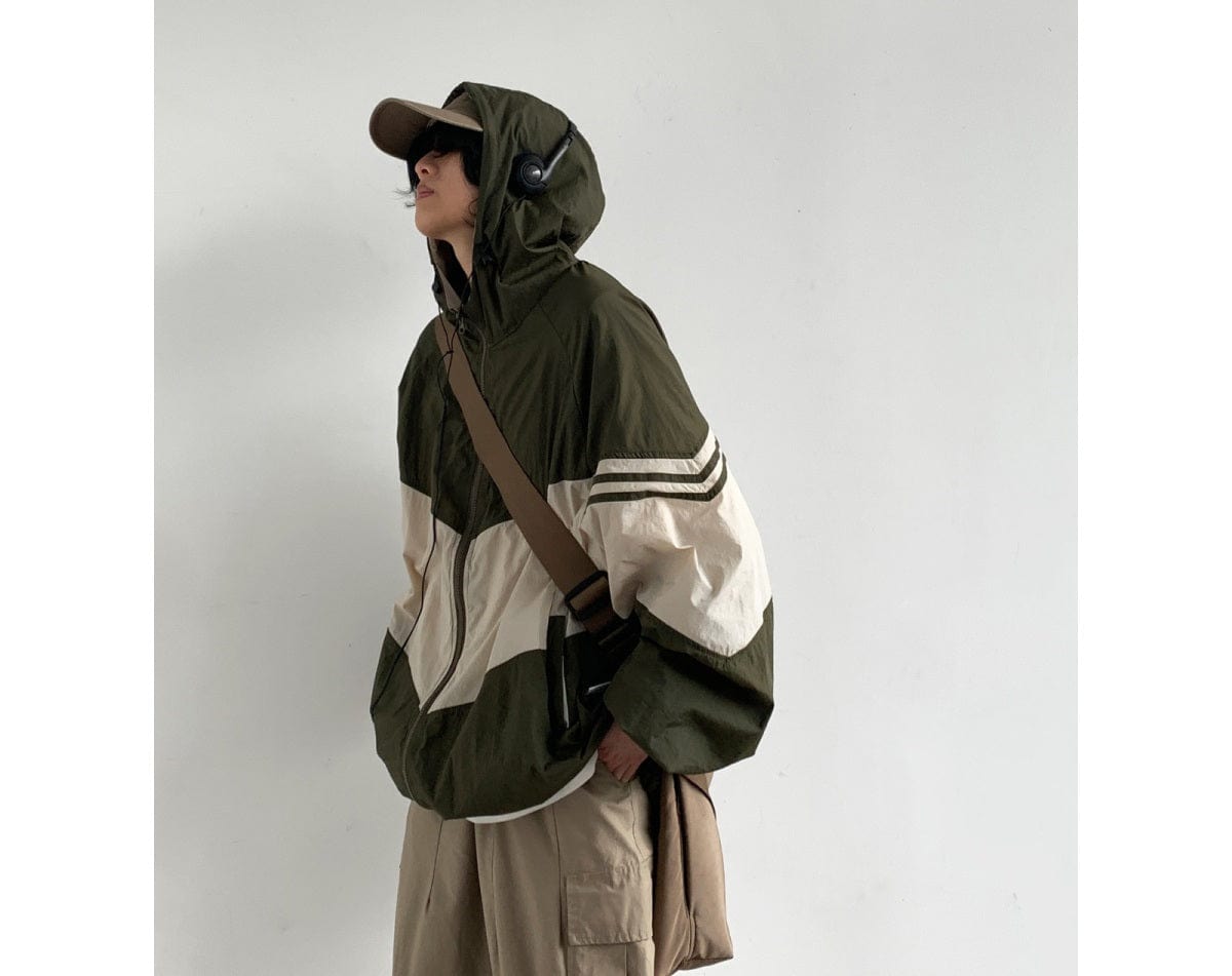 DANILO - Übergroße Vintage-Bomberjacke