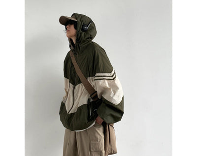 DANILO - Übergroße Vintage-Bomberjacke