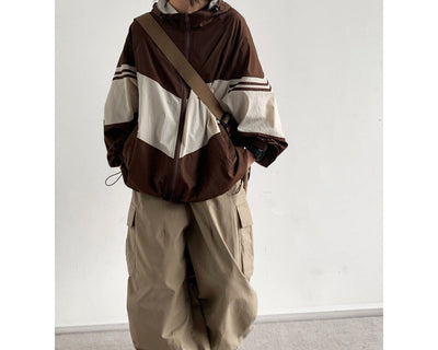 DANILO - Übergroße Vintage-Bomberjacke