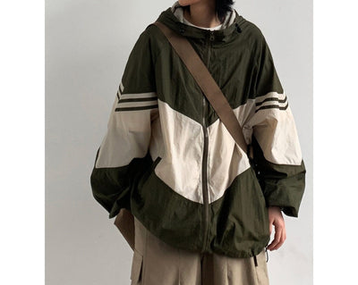 DANILO - Übergroße Vintage-Bomberjacke