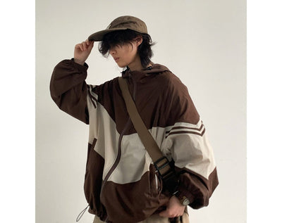 DANILO - Übergroße Vintage-Bomberjacke