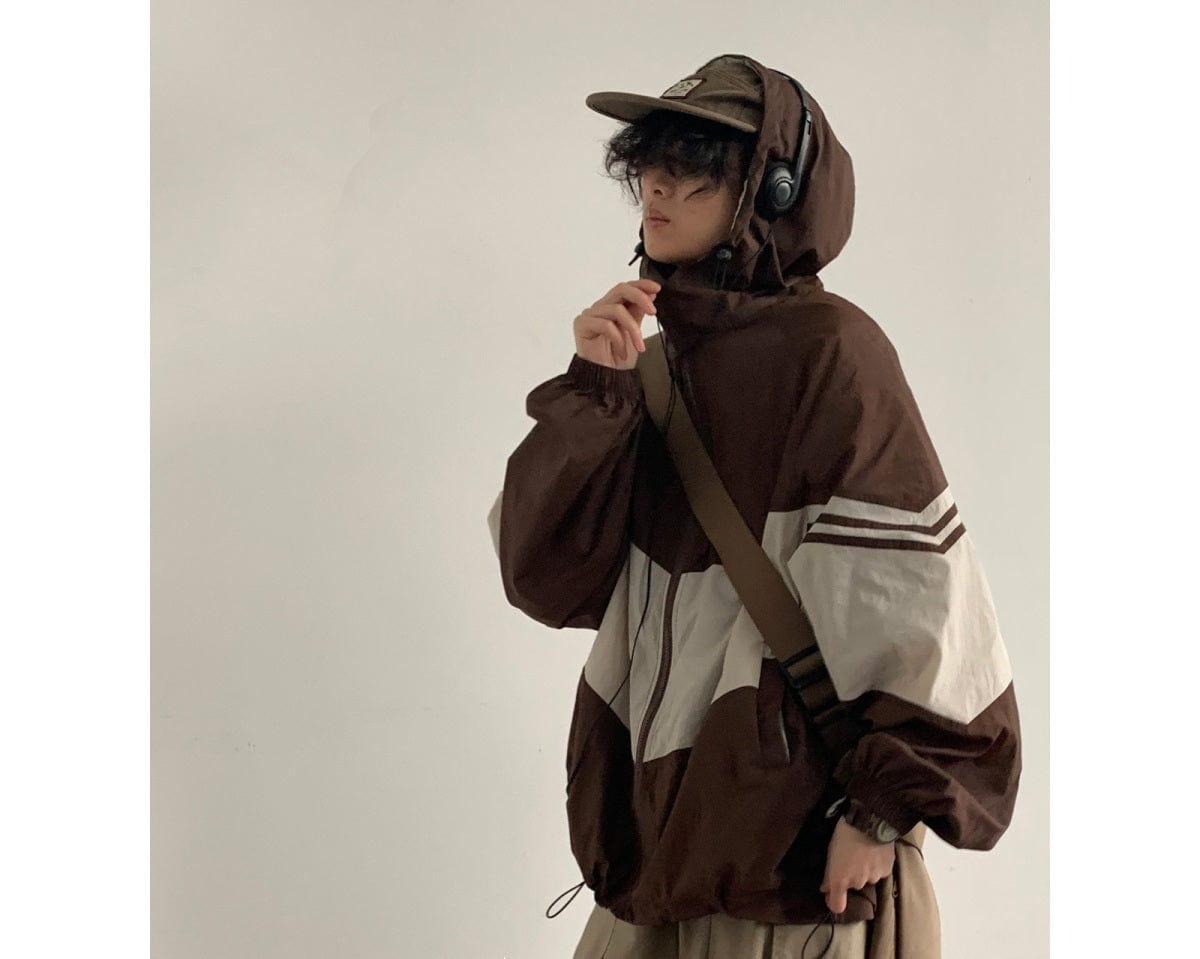 DANILO - Übergroße Vintage-Bomberjacke