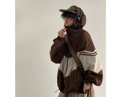 DANILO - Übergroße Vintage-Bomberjacke