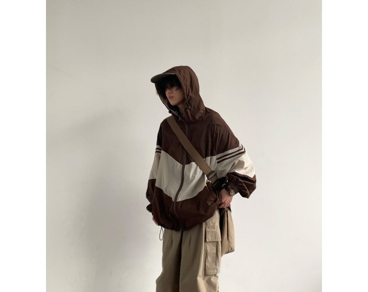 DANILO - Übergroße Vintage-Bomberjacke