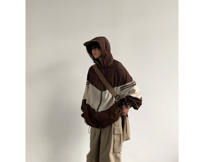 DANILO - Übergroße Vintage-Bomberjacke