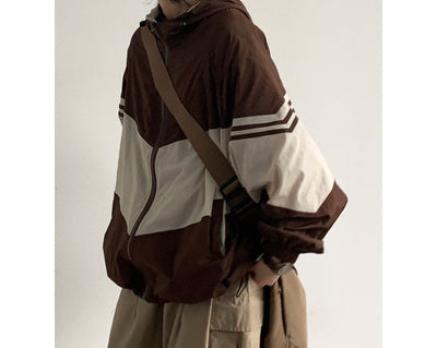 DANILO - Übergroße Vintage-Bomberjacke