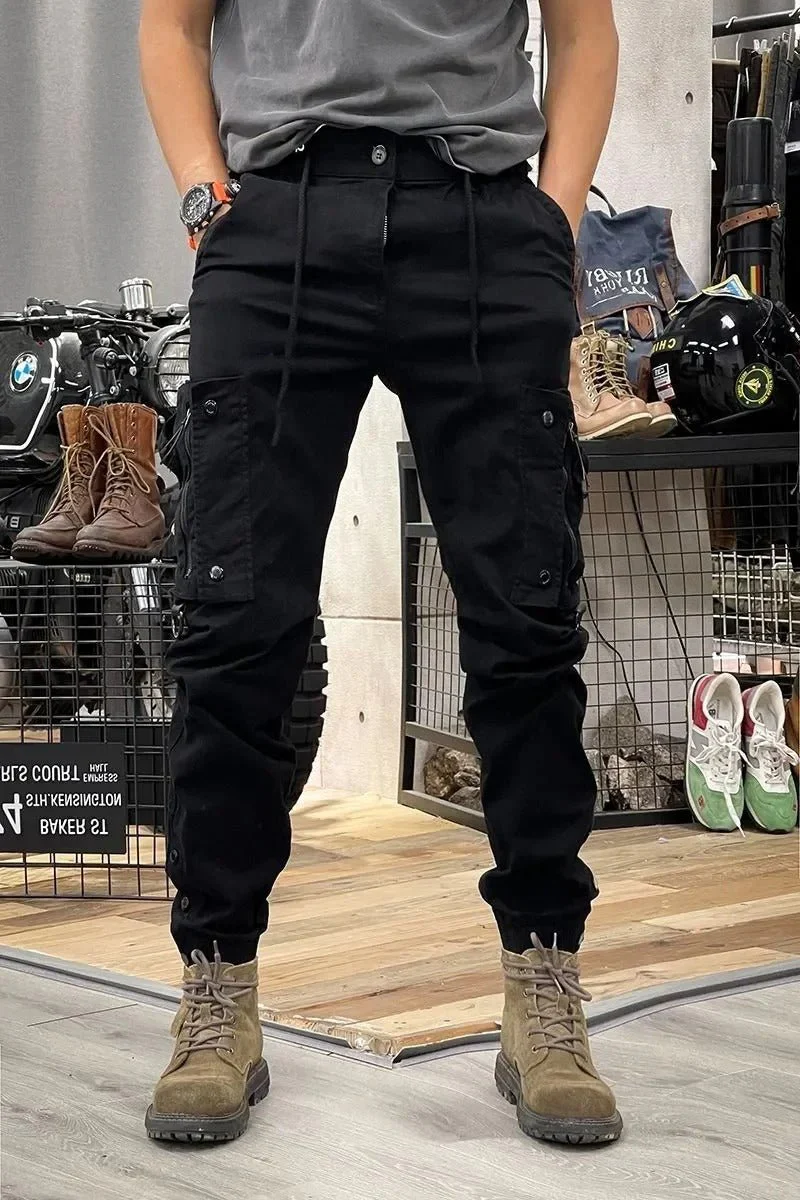 Dehnbare Sommer-Cargohose für Männer - Randy