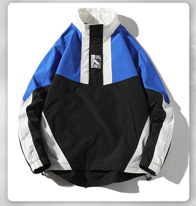 DENNIS - Retro-Farbiger Hip Hop Jacke