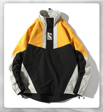 DENNIS - Retro-Farbiger Hip Hop Jacke