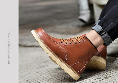 PAUL |  Stiefel mit Wollfutter +6CM +8CM +10CM