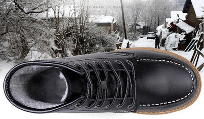 PAUL |  Stiefel mit Wollfutter +6CM +8CM +10CM