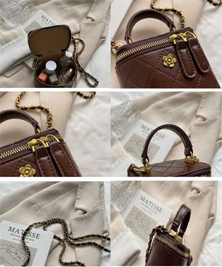 DORI - Mini-Schultertasche in Beutelform