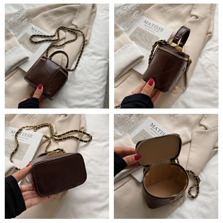 DORI - Mini-Schultertasche in Beutelform