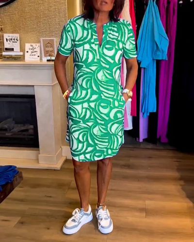 Eleonora™ | Splendiges V-Ausschnitt-Kleid für einen eleganten Look