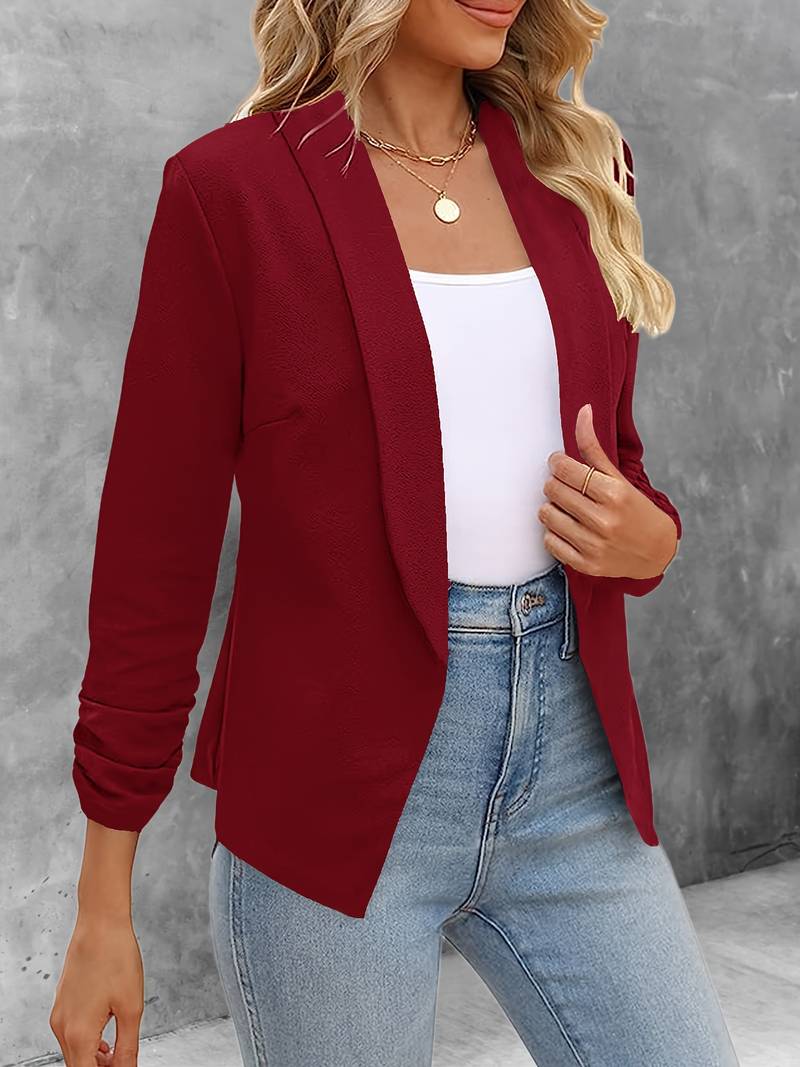 Isabella - stilvoller blazer mit offener vorderseite