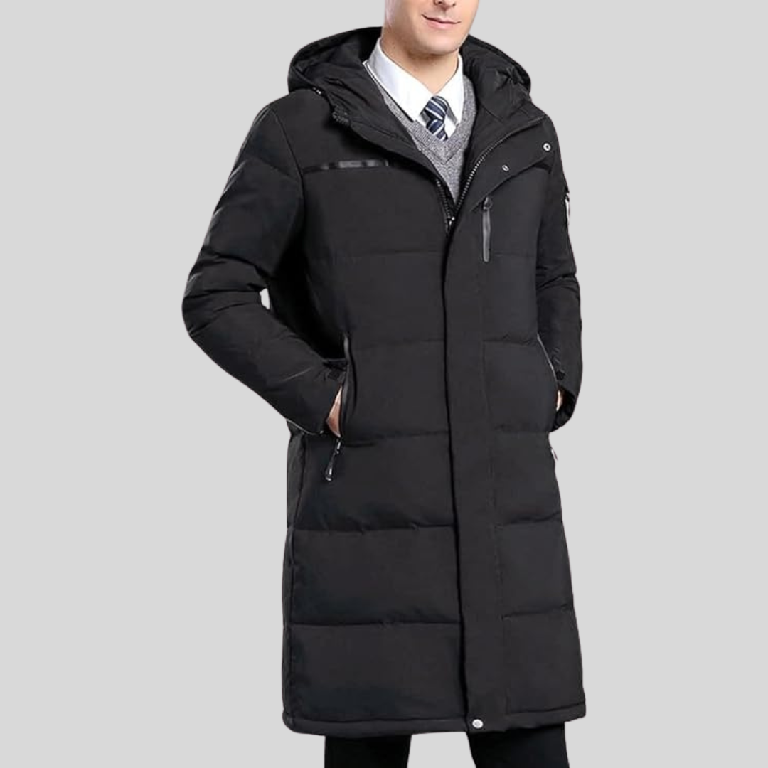 Hochwertige elegante lange Winterjacke - Ottokar
