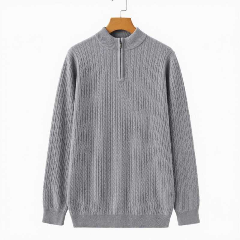 Eleganter warmer gewebter Pullover - Benito