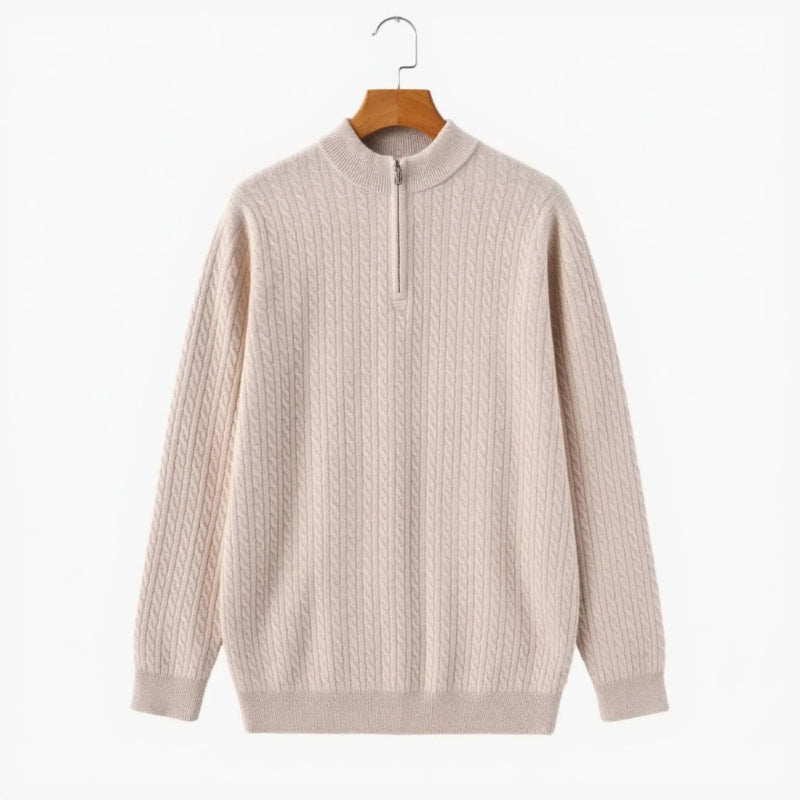 Eleganter warmer gewebter Pullover - Benito