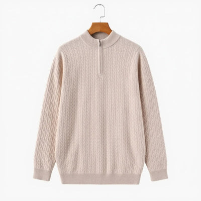 Eleganter warmer gewebter Pullover - Benito