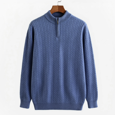 Eleganter warmer gewebter Pullover - Benito