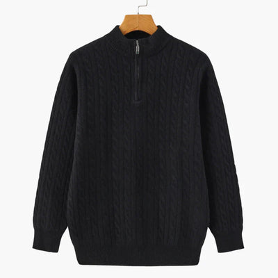Eleganter warmer gewebter Pullover - Benito