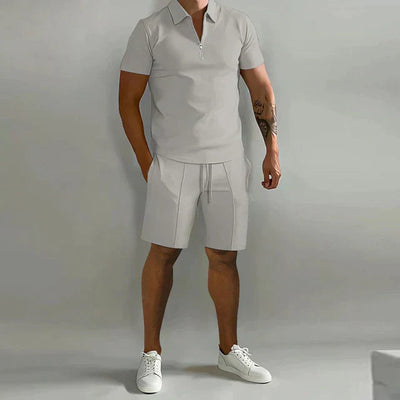 Elegantes Sommer-Polo und Shorts-Set für Herren - Kilian