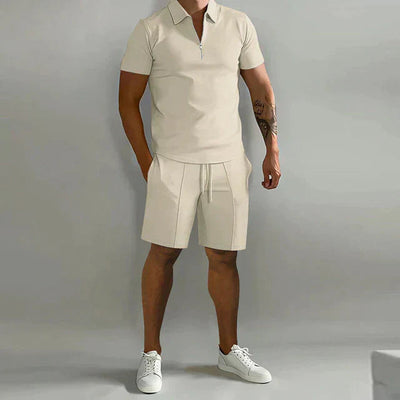 Elegantes Sommer-Polo und Shorts-Set für Herren - Kilian