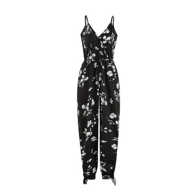 ELISHA - Jumpsuit mit Blumenmuster und hoher Taille