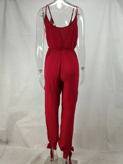 ELISHA - Jumpsuit mit Blumenmuster und hoher Taille
