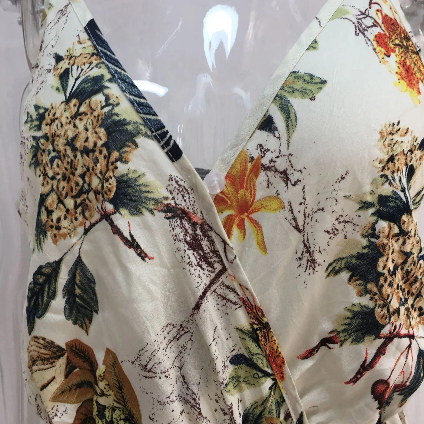 ELISHA - Jumpsuit mit Blumenmuster und hoher Taille