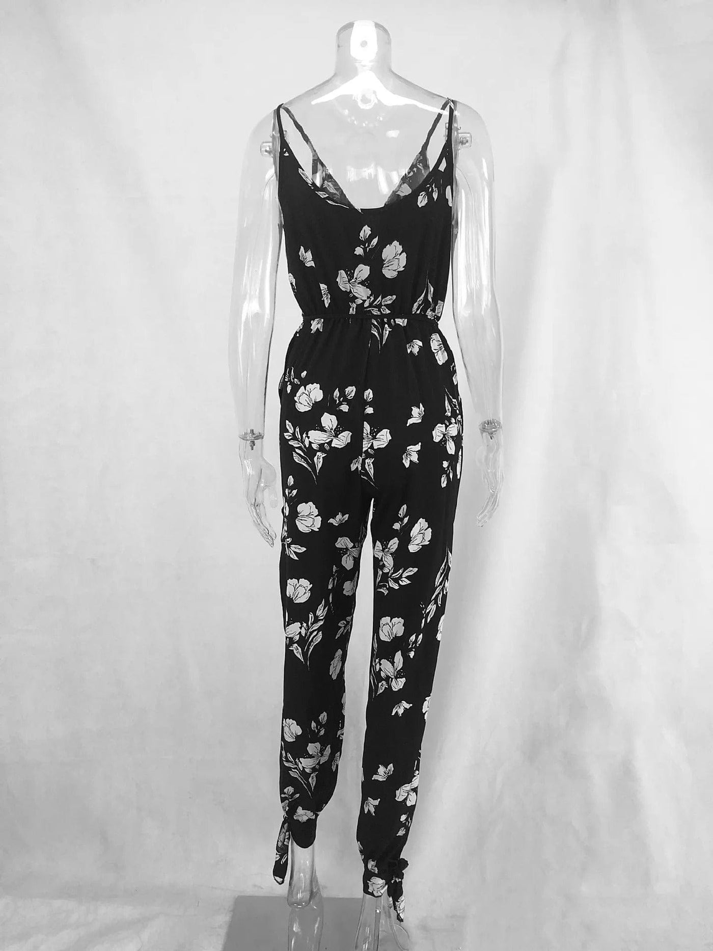 ELISHA - Jumpsuit mit Blumenmuster und hoher Taille