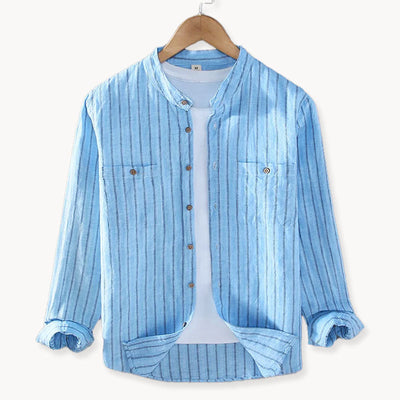 Entspanntes langärmeliges Sommerhemd - Engelmar