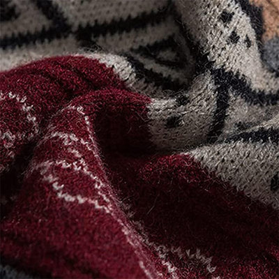 ERNEST - Retro-Lässiger Strickpullover 2024