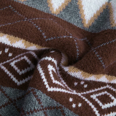 ERNEST - Retro-Lässiger Strickpullover 2024