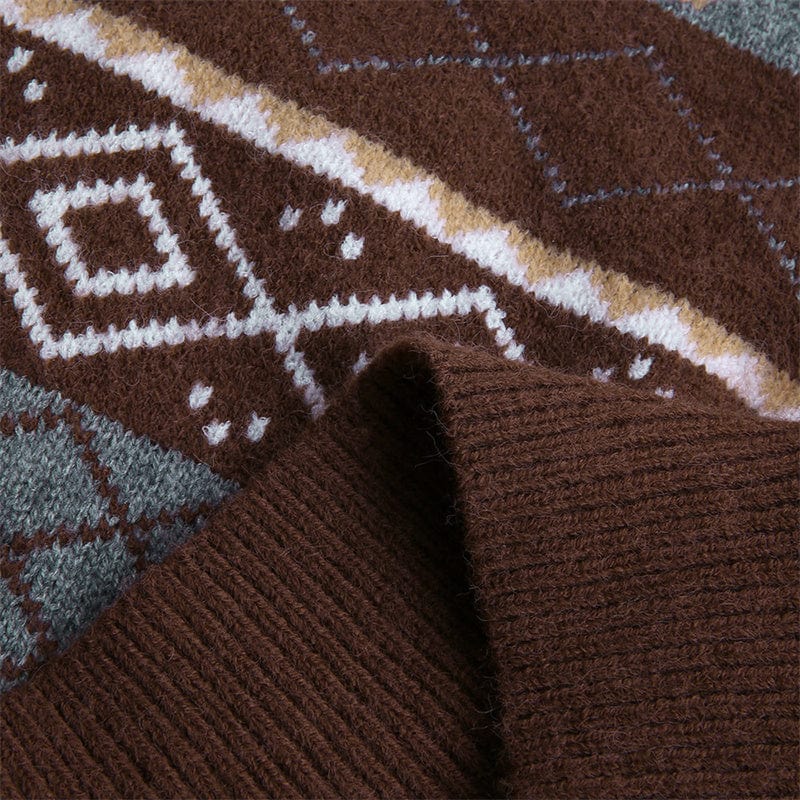 ERNEST - Retro-Lässiger Strickpullover 2024