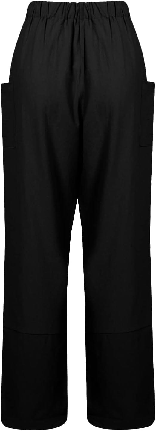 EUNICE - Damen-Hose mit unregelmäßigen Manschetten