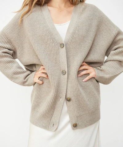 Lulu™ Stilvoller Knopf-Cardigan