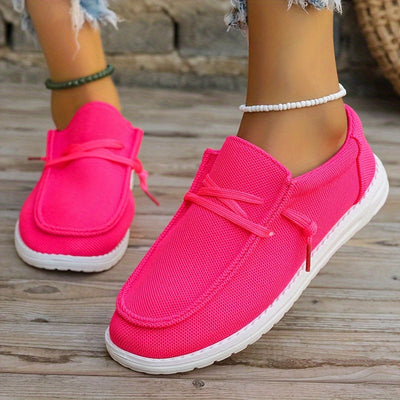 Damen Sommer-Loafer – Leichte Slip-On Freizeitschuhe mit Weicher Sohle