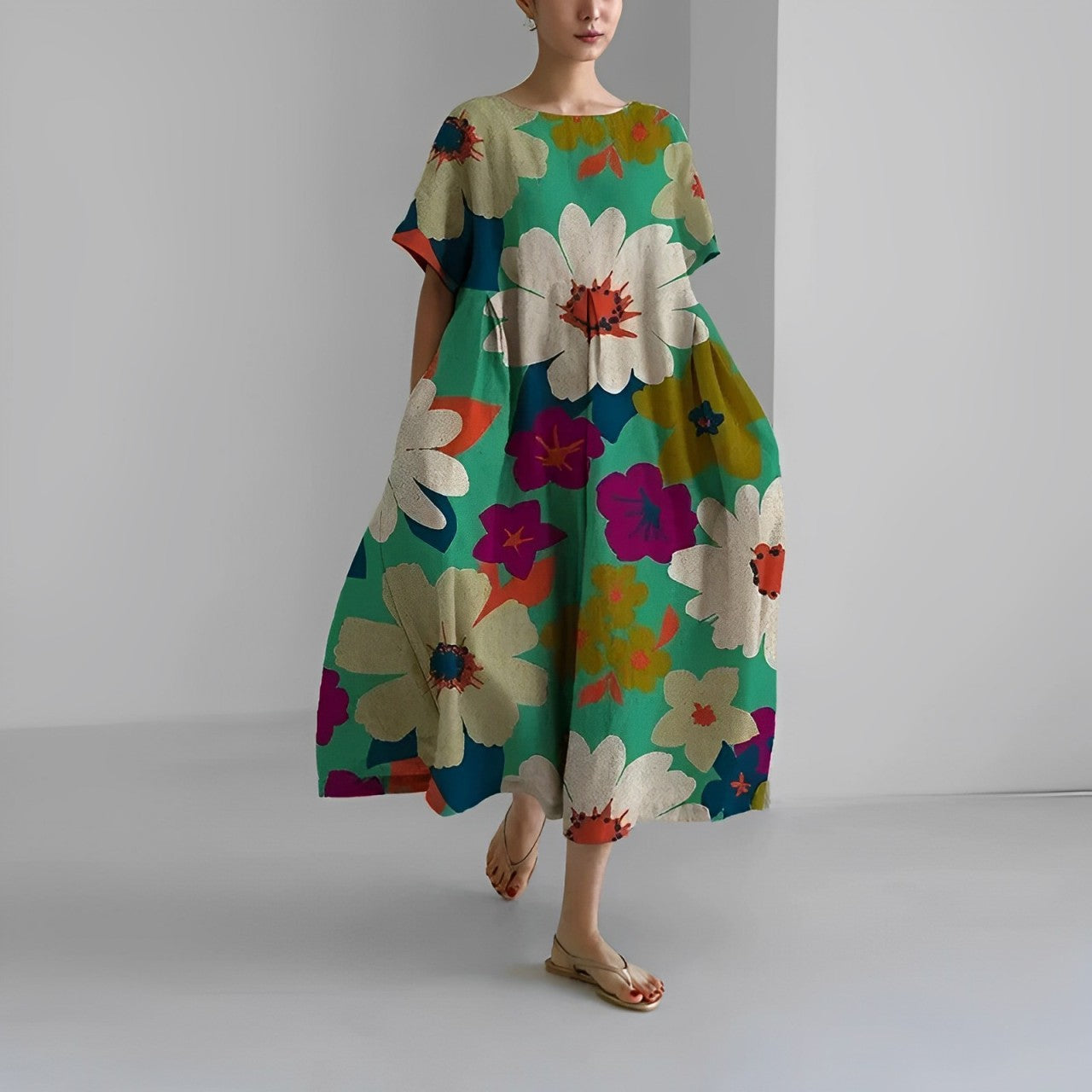 Amelia - Charmantes boho Blumenkleid für einen eleganten und lässigen Stil
