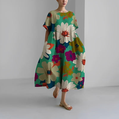 Amelia - Charmantes boho Blumenkleid für einen eleganten und lässigen Stil