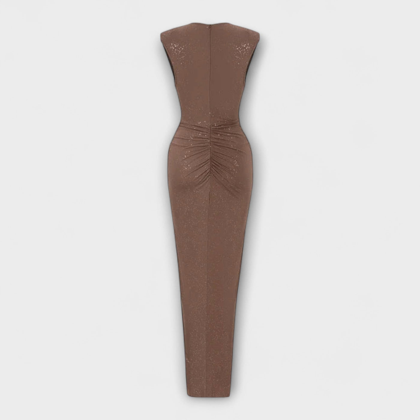 Thalya – Maxikleid mit tiefem V-Ausschnitt