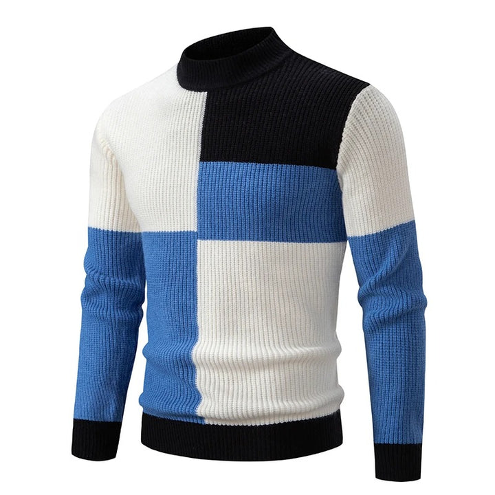 Bunter Rollkragenpullover für Männer - Ricardo