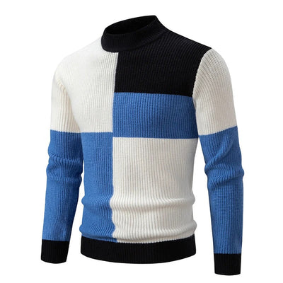 Bunter Rollkragenpullover für Männer - Ricardo