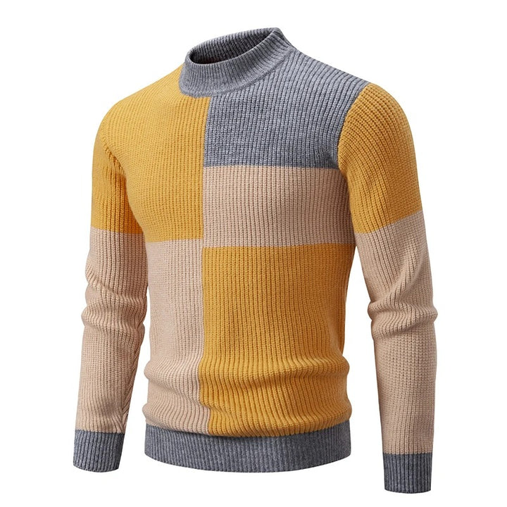 Bunter Rollkragenpullover für Männer - Ricardo