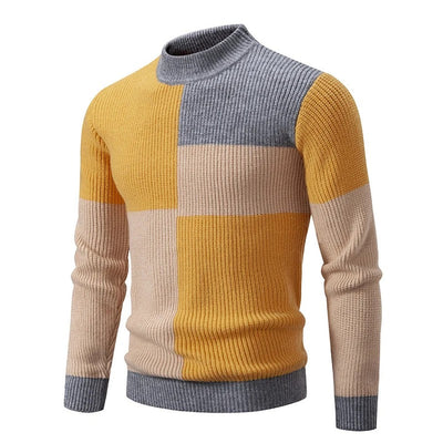 Bunter Rollkragenpullover für Männer - Ricardo