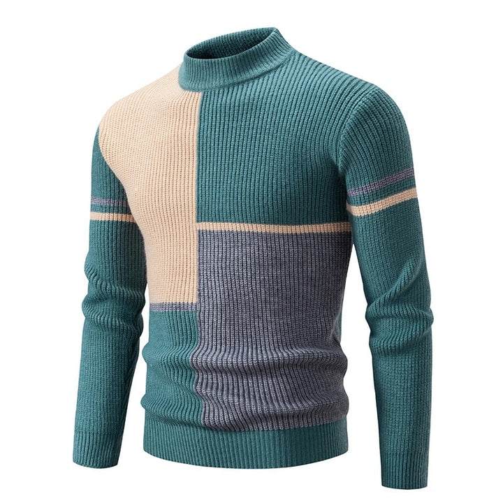 Bunter Rollkragenpullover für Männer - Ricardo