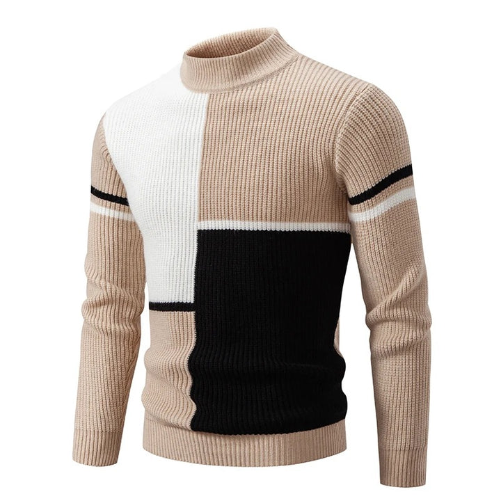 Bunter Rollkragenpullover für Männer - Ricardo