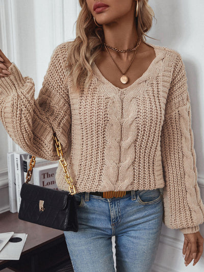 Diana | Pullover mit dezentem Musterdesign